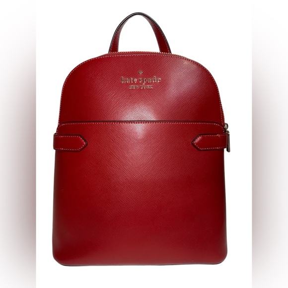 KATE SPADE New York NWOT Staci Dome Leather Backpack Shoulder bag - Picture 1 of 10